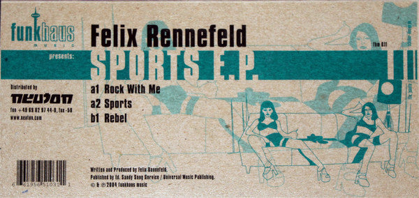Felix Rennefeld : Sports E.P. (12", EP)