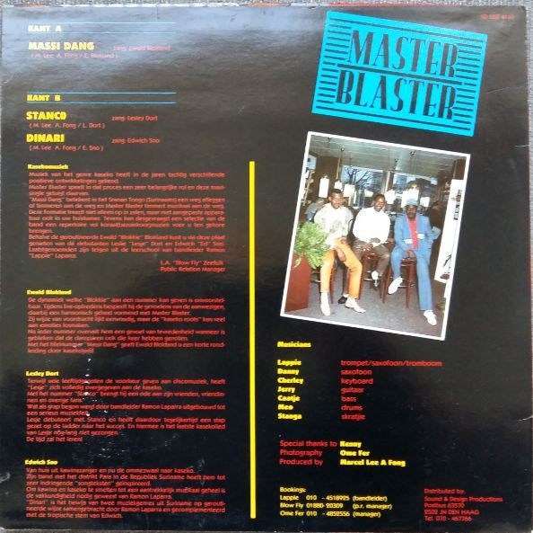 Master Blaster (4) : Massi Dang (12")