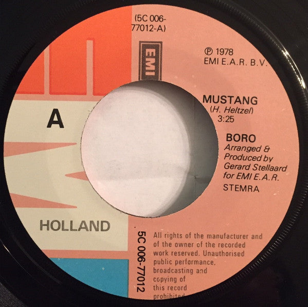Boro : Mustang (7")