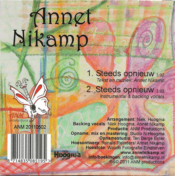 Annet Nikamp : Steeds Opnieuw (CD, Single)