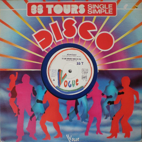 PierFrancesco Damiano : Se Un Amore Non Ce Piu (12", Single, Blu)