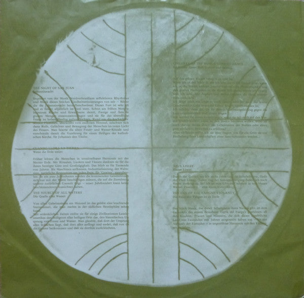 Dario Domingues : The End Of The Yahgans Journey (Die Reise Der Yahgan Ist Zu Ende) (LP, Album)