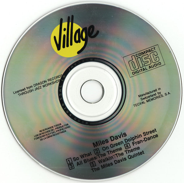 Miles Davis : Fran-Dance (CD)