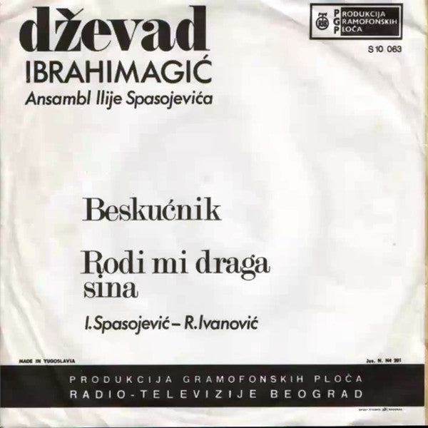 Dževad Ibrahimagić : Beskućnik (7", Single)