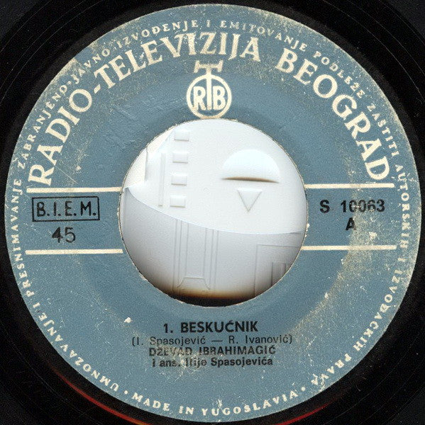 Dževad Ibrahimagić : Beskućnik (7", Single)