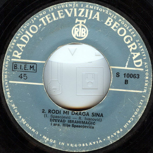 Dževad Ibrahimagić : Beskućnik (7", Single)