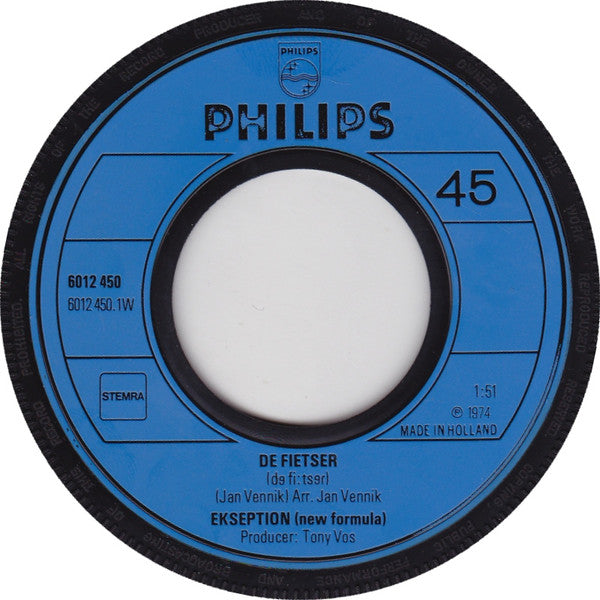 Ekseption : De Fietser (7", Single)