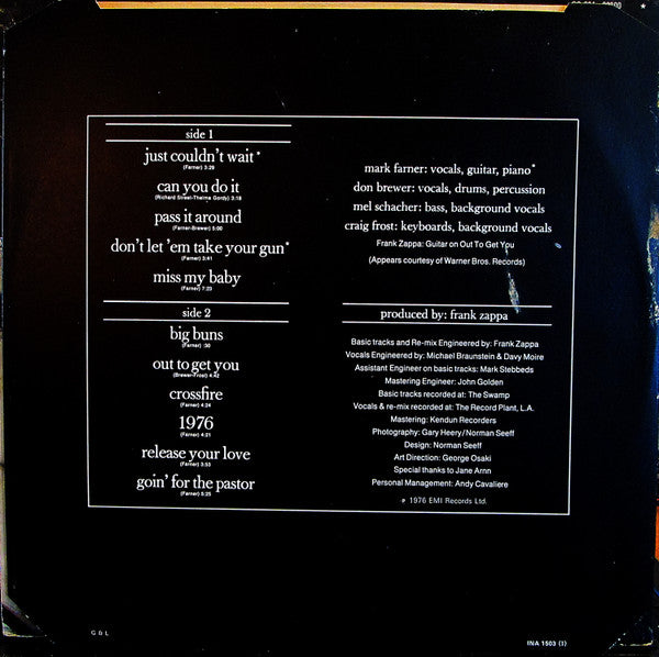 Grand Funk Railroad : Good Singin' Good Playin' (LP, Album)