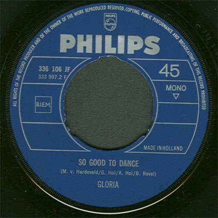 Unit Gloria : The Storm / So Good To Dance (7", Single, Mono)