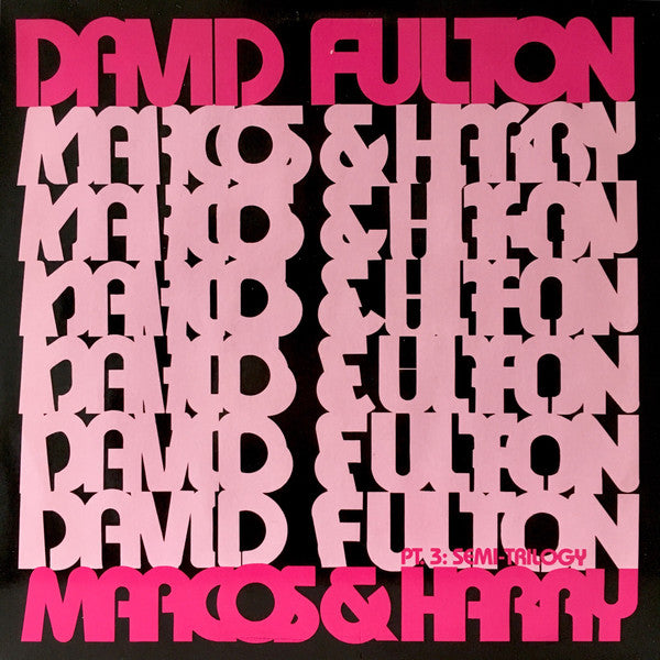 David Fulton : Marcos & Harry (LP, Album)