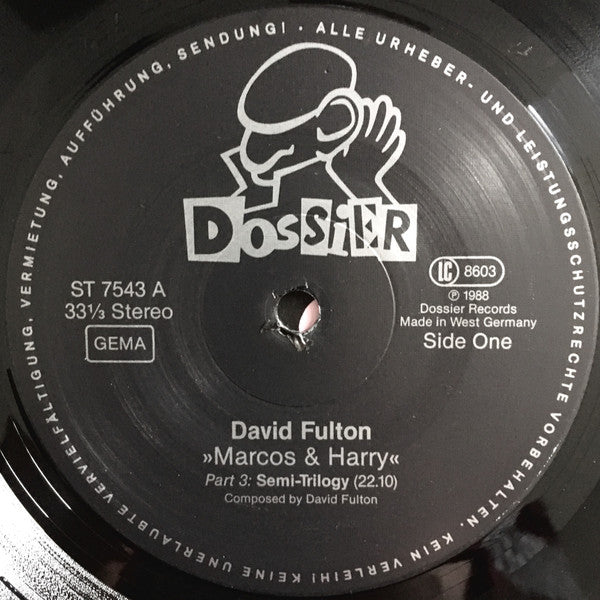 David Fulton : Marcos & Harry (LP, Album)