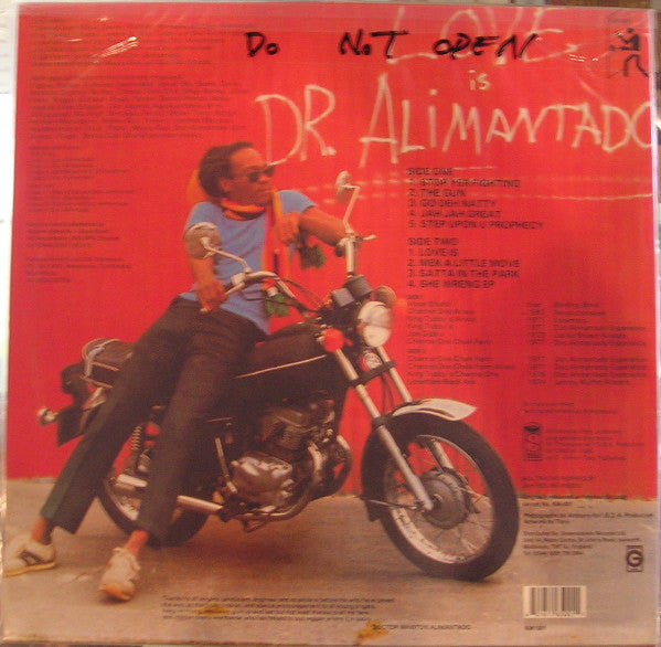 Dr. Alimantado : Love Is (LP, Album, RE)
