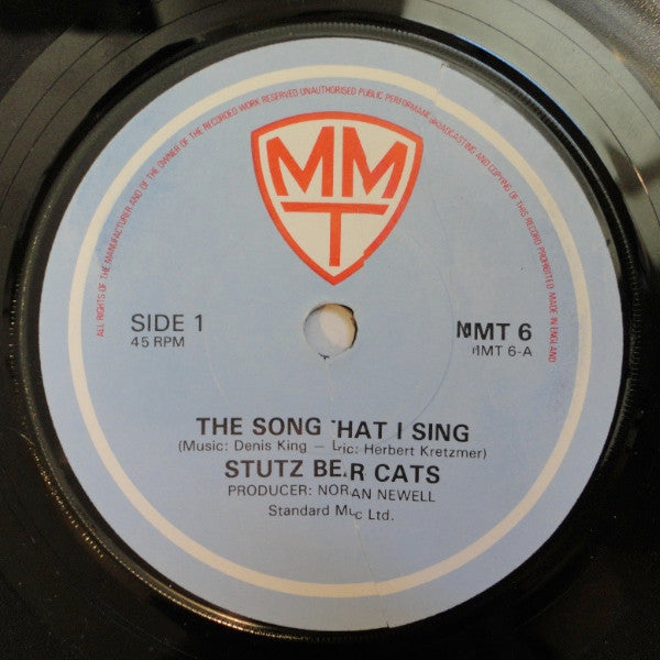Stutz Bear Cats : The Song That I Sing (7", Single)