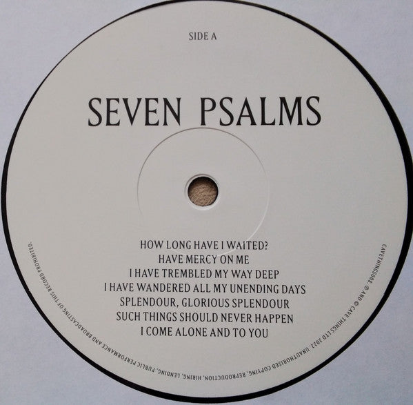 Nick Cave : Seven Psalms (10", Ltd)
