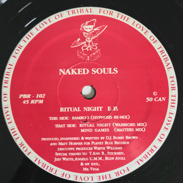 Naked Souls : Ritual Night E.P. (12", EP)