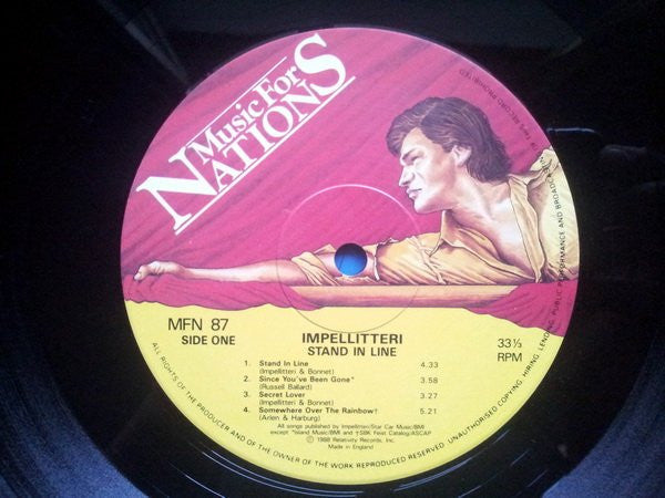 Impellitteri : Stand In Line (LP, Album)