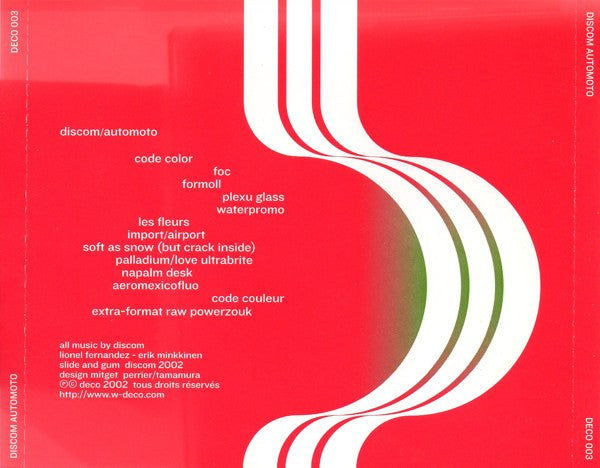 Discom : Automoto (CD, Album)