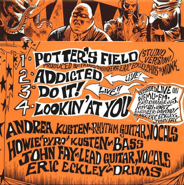 Freaks (12) : Potter's Field (7", Ltd)
