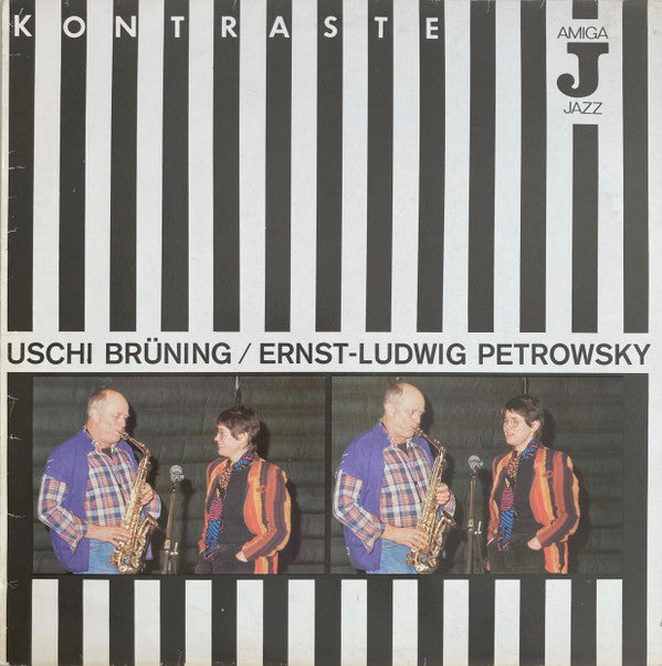 Uschi Brüning & Ernst-Ludwig Petrowsky : Kontraste (LP, Album)