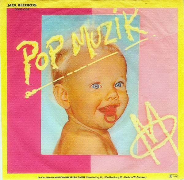M (2) : Pop Muzik (7", Single)