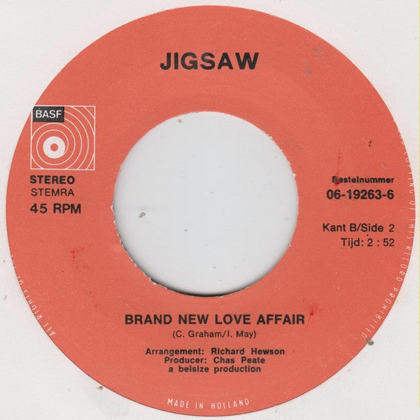 Jigsaw (3) : Sky High (7")