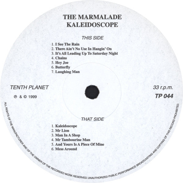 The Marmalade : Kaleidoscope (LP, Comp, Ltd)
