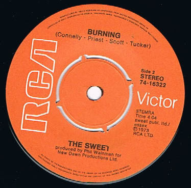 The Sweet : Hell Raiser (7")
