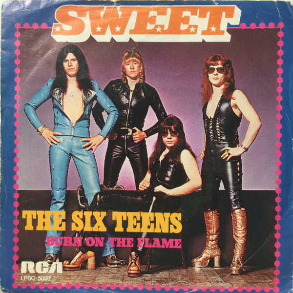 Sweet* : The Six Teens (7", Single)