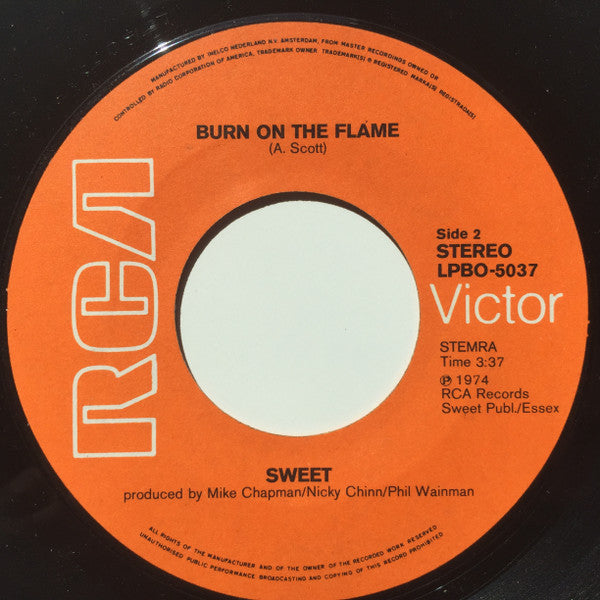 Sweet* : The Six Teens (7", Single)