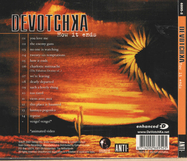 DeVotchKa : How It Ends (CD, Album, Enh, RE)