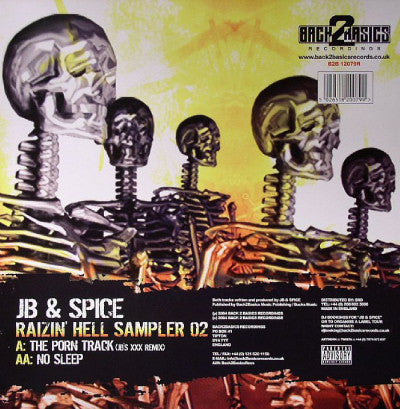 JB & Spice : Raizin' Hell LP Sampler - Part 2 (12", Smplr)