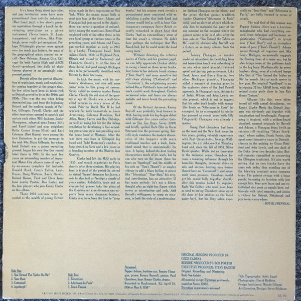 Kenny Clarke Meets The Detroit Jazzmen : Kenny Clarke Meets The Detroit Jazzmen (LP, Album, RE)