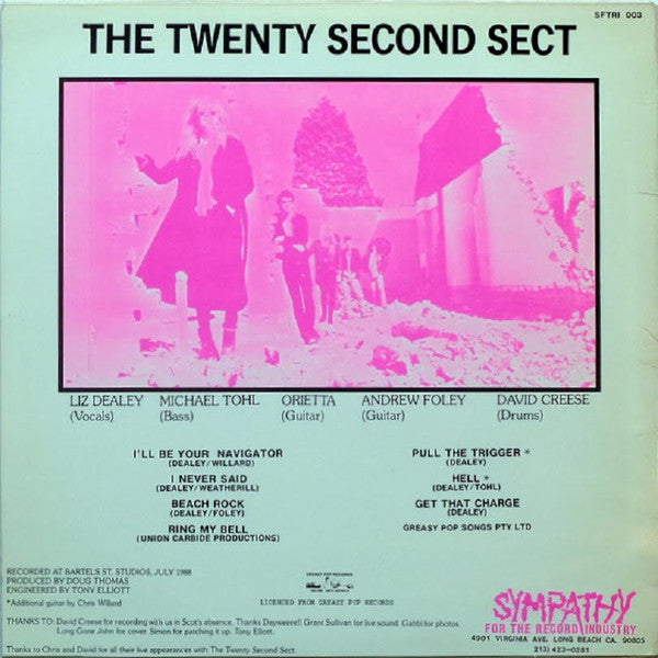 The Twenty Second Sect : Get That Charge (LP, MiniAlbum, Pin)
