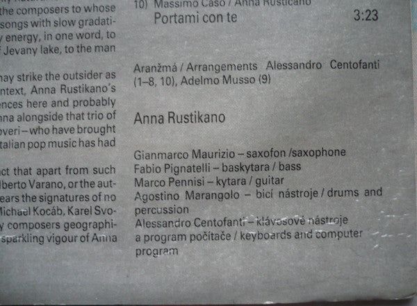 Anna Rustikano* : Prendimi Con Te (LP, Album, Lam)