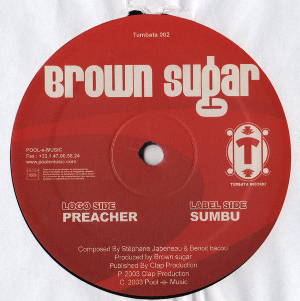 Brown Sugar : Preacher / Sumbu (12")