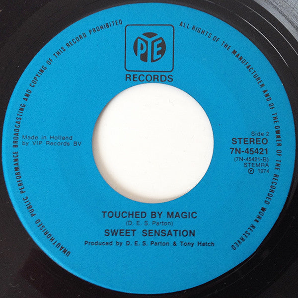 Sweet Sensation (2) : Purely By Coincidence (7", Single)