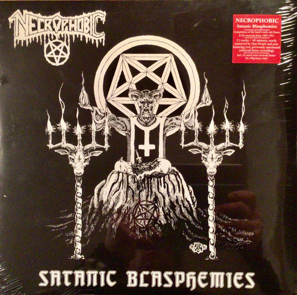 Necrophobic : Satanic Blasphemies (LP, Comp, RE, 180)