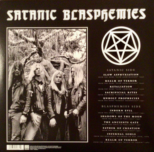 Necrophobic : Satanic Blasphemies (LP, Comp, RE, 180)