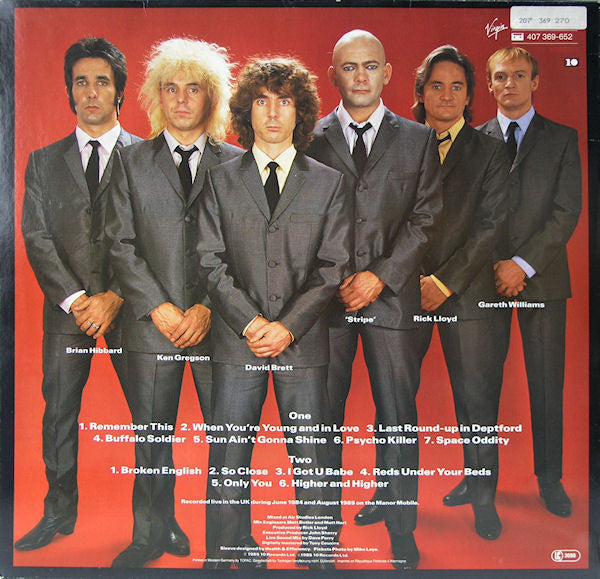 The Flying Pickets : Live (LP)
