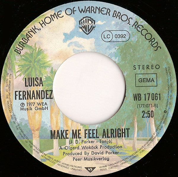 Luisa Fernandez : Lay Love On You (7", Single)