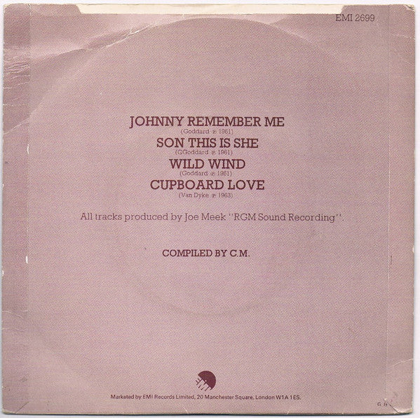 John Leyton : Johnny Remember Me (7", EP)