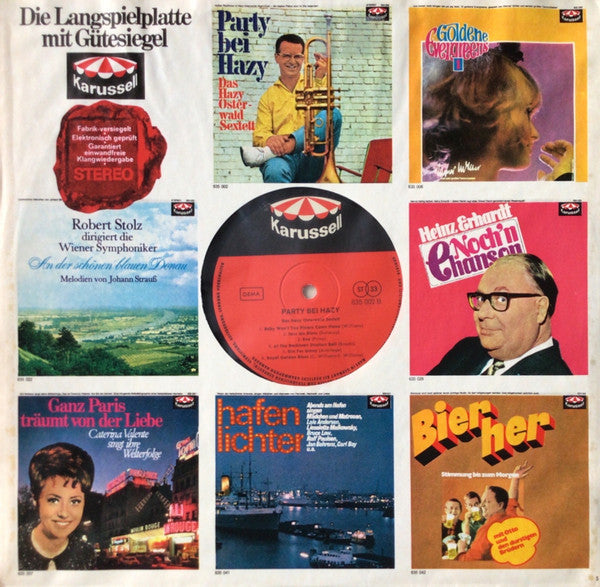 Hazy Osterwald Sextett : Party Bei Hazy (LP, Album, RE)