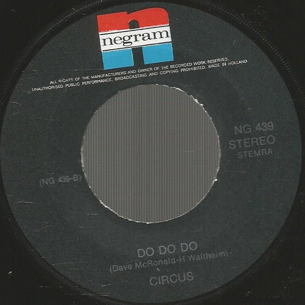 Circus (5) : Beer Or Sangria (7", Single)