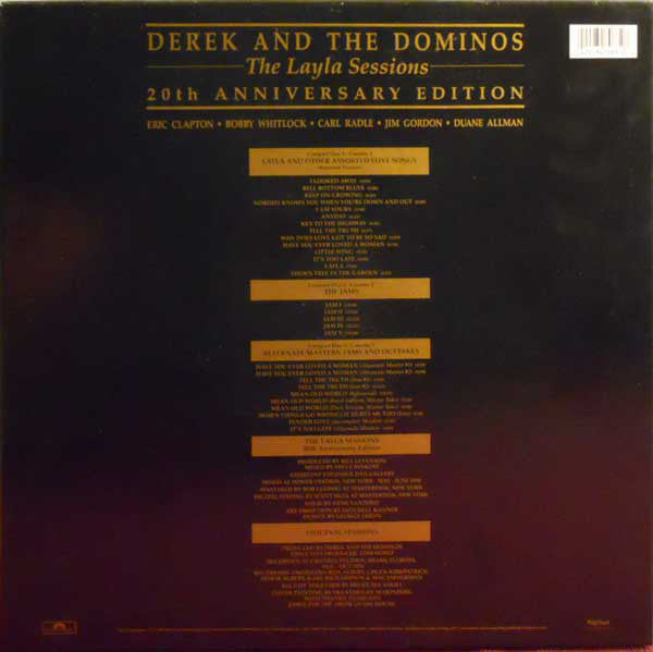 Derek & The Dominos : The Layla Sessions (CD, Album, RE, RM, Rem + 2xCD, RM, Rem + Box, 20t)