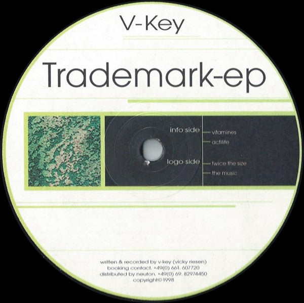 V Key : Trademark-EP (12", EP)