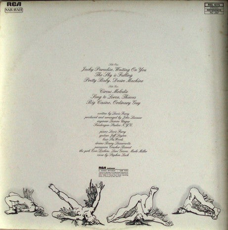 Lewis Furey : The Sky Is Falling (LP, Album, Gat)