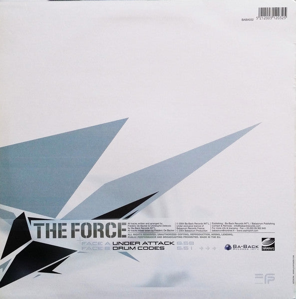 The Force (11) : Under Attack / Drum Codes (12")