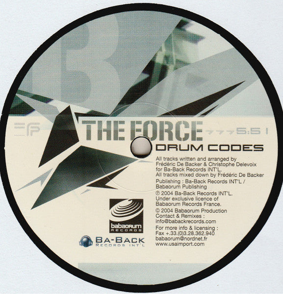 The Force (11) : Under Attack / Drum Codes (12")
