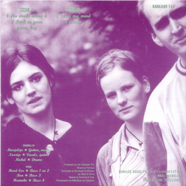 Formica 2000 (?!) : No Doubt About It (7", EP)