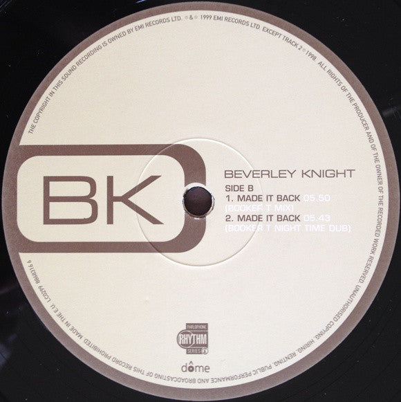 Beverley Knight : Made It Back '99 (12")